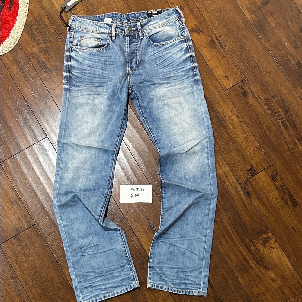 NWT Buffalo David Bitton Sample King Slim Boot Denim Jeans B214